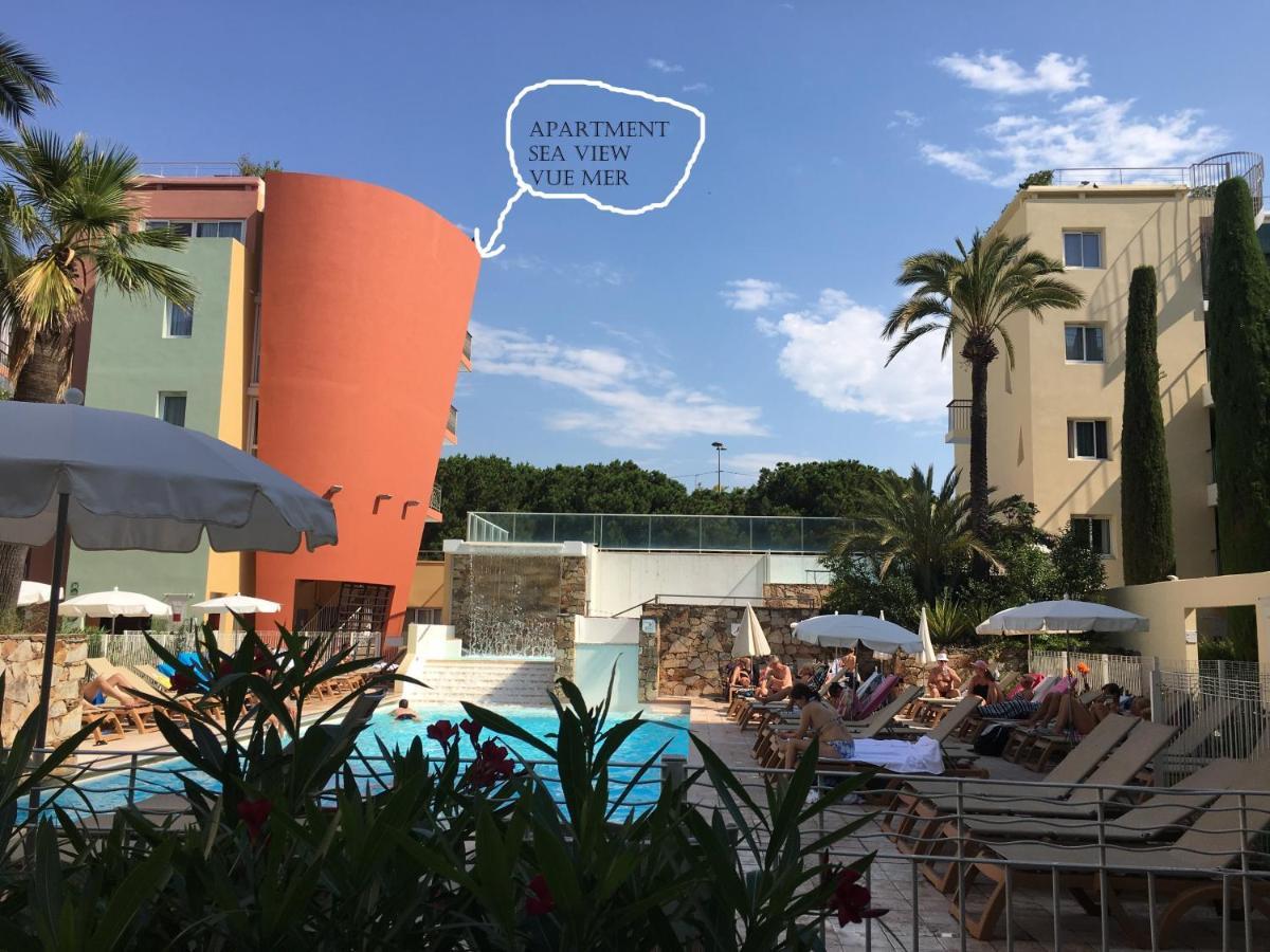 Penthouse vue mer et jacuzzi privé Antibes Exterior foto