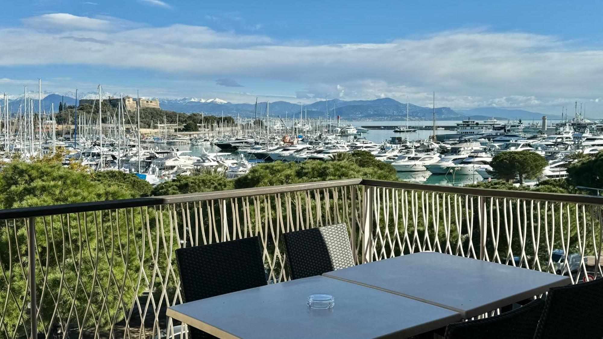 Penthouse vue mer et jacuzzi privé Antibes Exterior foto